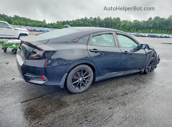 19XFC2F54GE250147 2016 HONDA CIVIC Black უკანა მარჯვენა