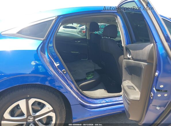 19XFC2F54HE016933 2017 HONDA CIVIC Синий Вид наклейки с VIN-кодом