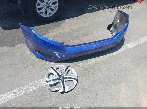 19XFC2F54HE016933 2017 HONDA CIVIC Синий Вид щитка приборов