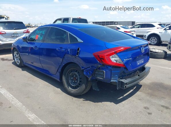 19XFC2F54HE016933 2017 HONDA CIVIC Синий Вид спереди