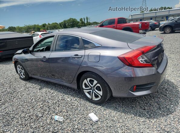 19XFC2F54HE022361 2017 HONDA CIVIC Gray Задня ліва чверть