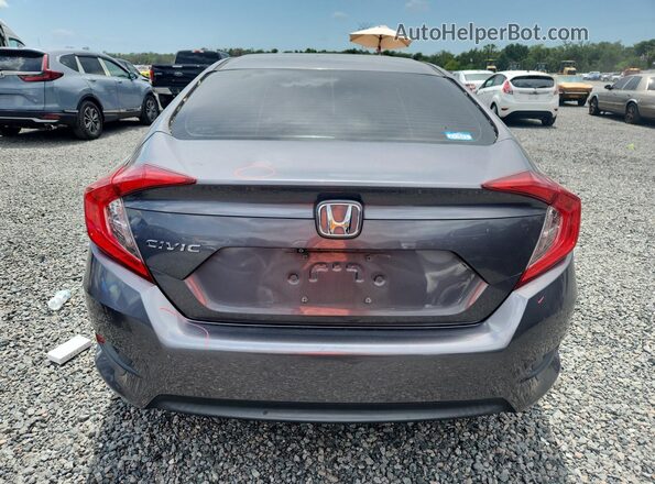 19XFC2F54HE022361 2017 HONDA CIVIC Gray Вид ззаду