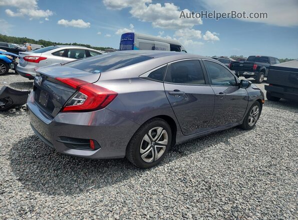 19XFC2F54HE022361 2017 HONDA CIVIC Gray Задня права чверть