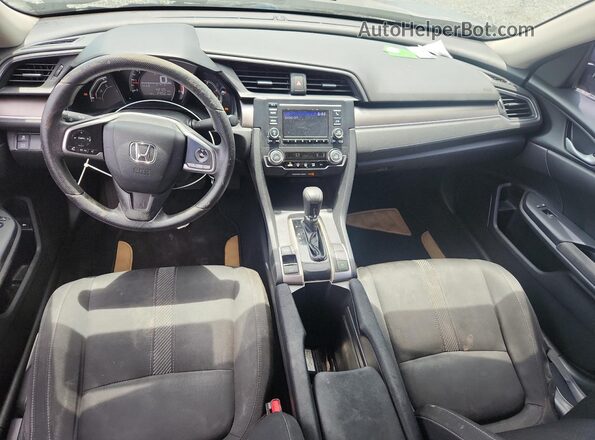 19XFC2F54HE022361 2017 HONDA CIVIC Gray Вид панелі приладів