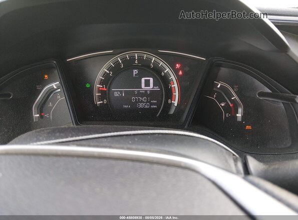 19XFC2F54HE036101 2017 HONDA CIVIC Серый Вид задних сидений