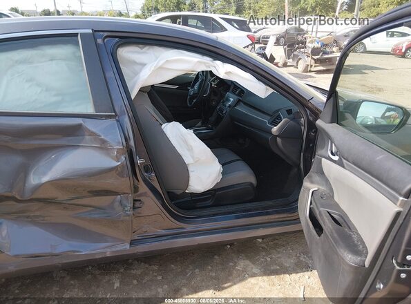 19XFC2F54HE036101 2017 HONDA CIVIC Серый Вид салона спереди