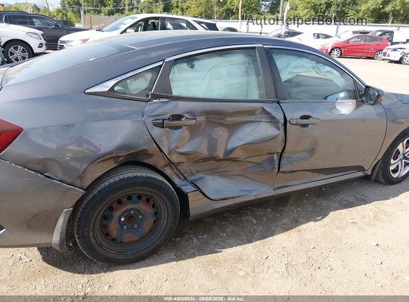 19XFC2F54HE036101 2017 HONDA CIVIC Серый Вид спереди