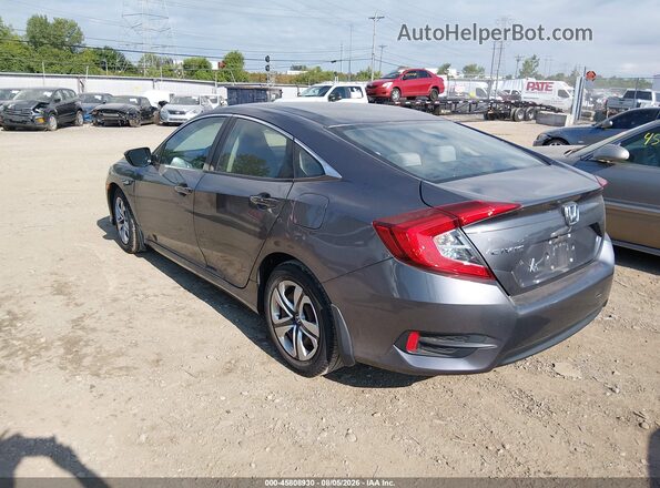 19XFC2F54HE036101 2017 HONDA CIVIC Серый Задняя левая четверть