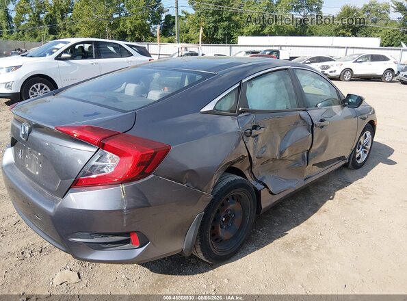 19XFC2F54HE036101 2017 HONDA CIVIC Серый Задняя правая четверть