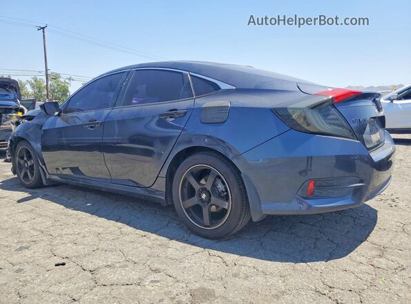 19XFC2F54HE045655 2017 HONDA CIVIC Charcoal Trasero izquierdo