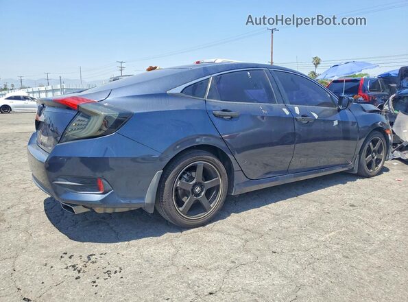 19XFC2F54HE045655 2017 HONDA CIVIC Charcoal Trasero derecho
