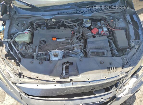 19XFC2F54HE045655 2017 HONDA CIVIC Charcoal Vista interior trasera