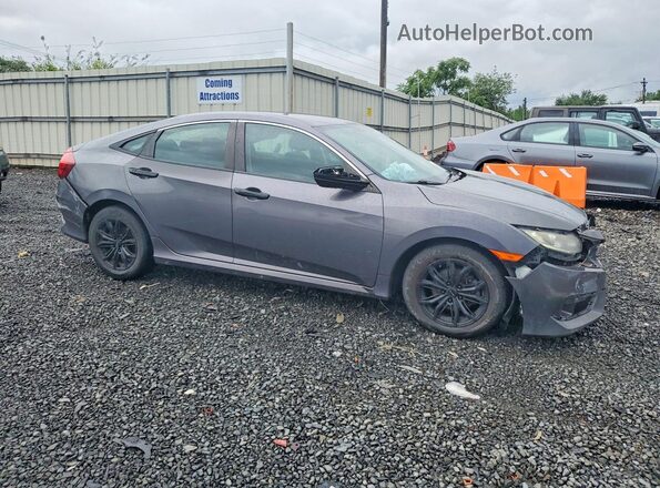 19XFC2F54HE201550 2017 HONDA CIVIC Gray Front right