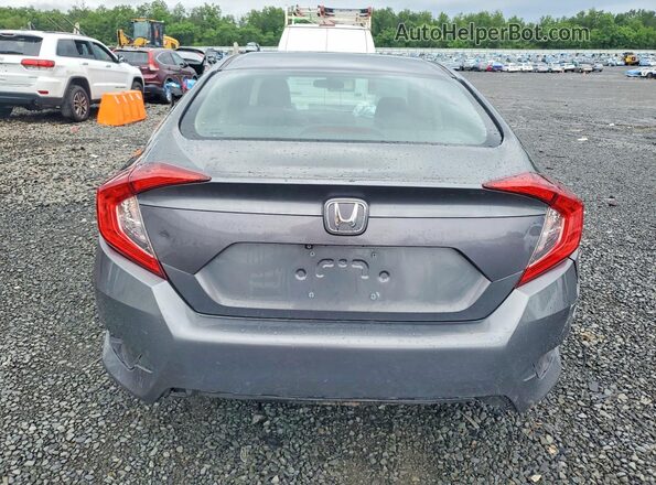 19XFC2F54HE201550 2017 HONDA CIVIC Gray Rear view