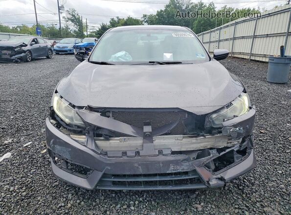 19XFC2F54HE201550 2017 HONDA CIVIC Gray Front view