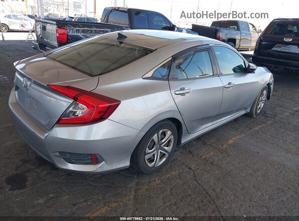 19XFC2F54HE223841 2017 HONDA CIVIC Silver Հետևի աջ