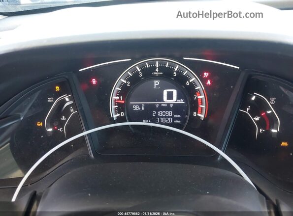 19XFC2F54HE223841 2017 HONDA CIVIC Silver Հետևի նստատեղերի տեսք