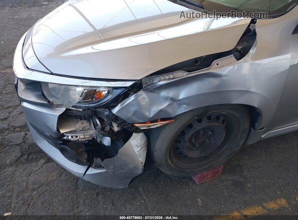 19XFC2F54HE223841 2017 HONDA CIVIC Silver Դիմացի տեսք