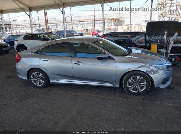 19XFC2F54HE223841 2017 HONDA CIVIC Silver Սալոնի հետևի տեսք