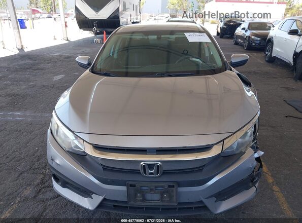 19XFC2F54HE223841 2017 HONDA CIVIC Silver Սարքավորումների վահանակի տեսք