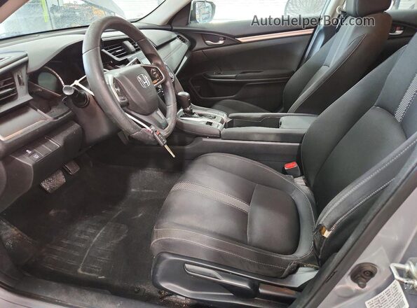 19XFC2F54JE000396 2018 HONDA CIVIC Silver Vista interior delantera