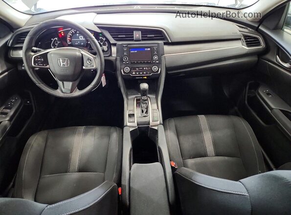 19XFC2F54JE000396 2018 HONDA CIVIC Silver Vista del salpicadero