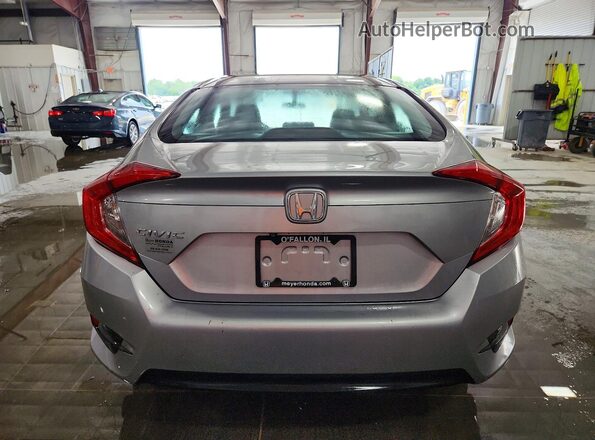 19XFC2F54JE000396 2018 HONDA CIVIC Silver Vista trasera
