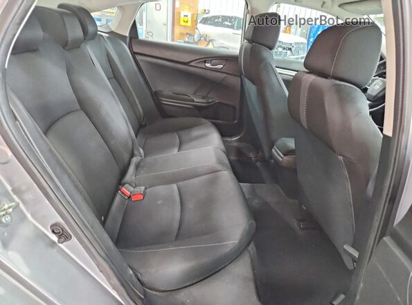 19XFC2F54JE000396 2018 HONDA CIVIC Silver Vista de los asientos traseros
