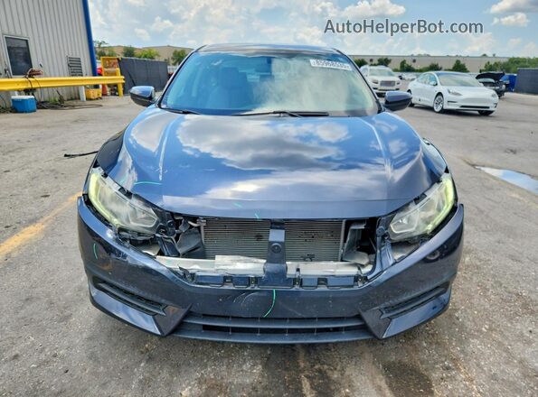 19XFC2F54JE005808 2018 HONDA CIVIC Blue Vista frontal