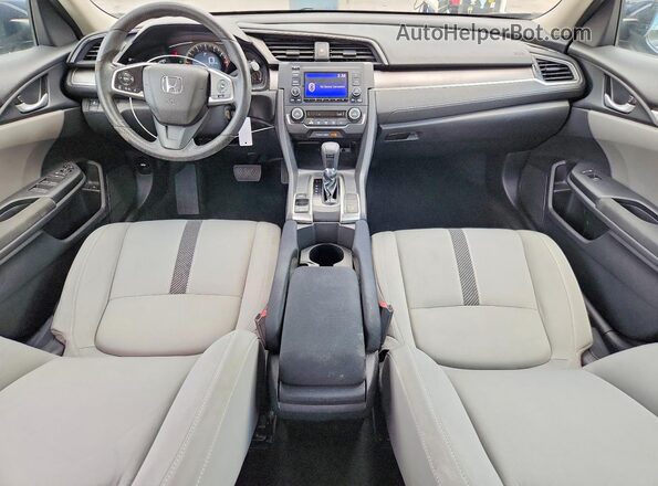 19XFC2F54JE005808 2018 HONDA CIVIC Blue Vista del salpicadero