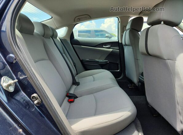 19XFC2F54JE005808 2018 HONDA CIVIC Blue Vista de los asientos traseros