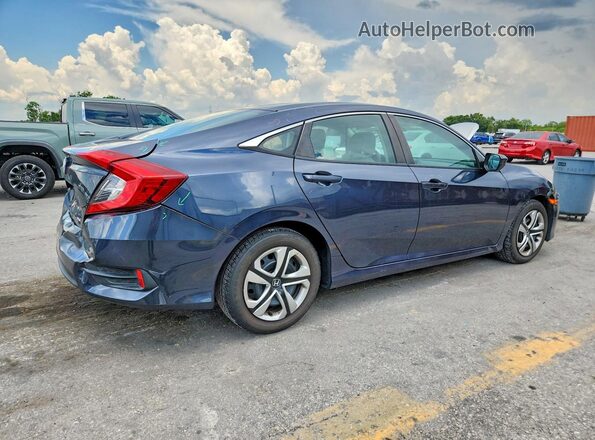 19XFC2F54JE005808 2018 HONDA CIVIC Blue Trasero derecho