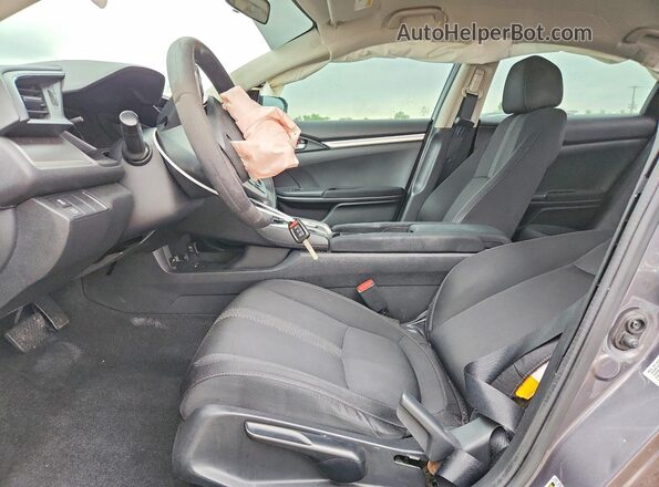 19XFC2F54JE028554 2018 HONDA CIVIC Gray Vista interior delantera