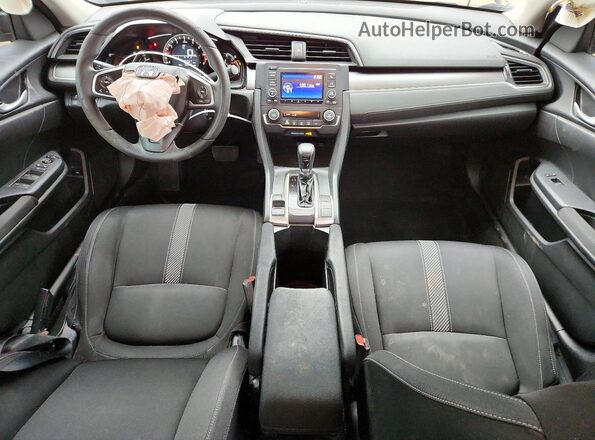19XFC2F54JE028554 2018 HONDA CIVIC Gray Vista del salpicadero