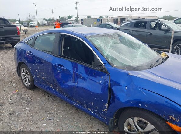 19XFC2F55GE008287 2016 HONDA CIVIC Dark Blue Front view