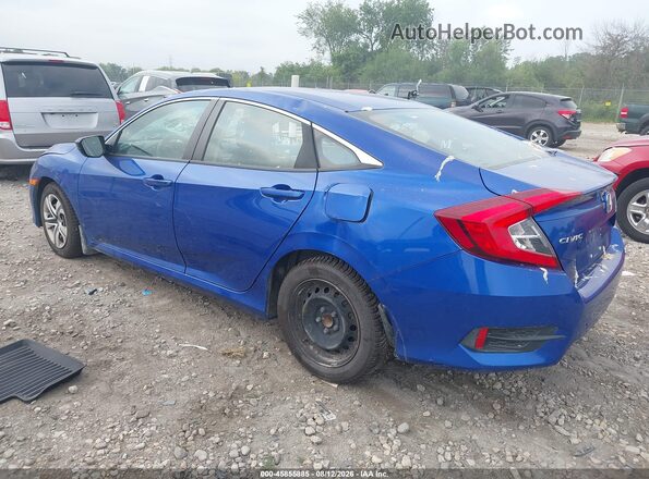 19XFC2F55GE008287 2016 HONDA CIVIC Dark Blue Rear left