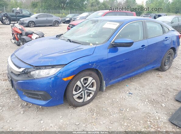 19XFC2F55GE008287 2016 HONDA CIVIC Dark Blue Front left