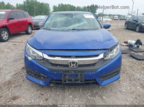 19XFC2F55GE008287 2016 HONDA CIVIC Dark Blue Dashboard view