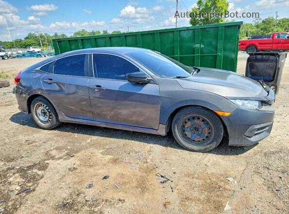 19XFC2F55GE045940 2016 HONDA CIVIC Gray Front right