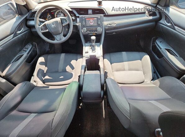 19XFC2F55GE045940 2016 HONDA CIVIC Gray Dashboard view