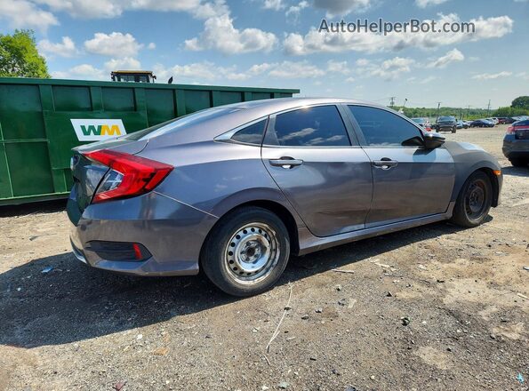 19XFC2F55GE045940 2016 HONDA CIVIC Gray Rear right
