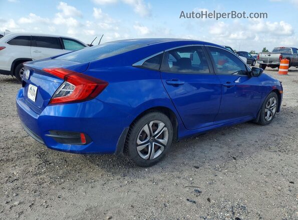 19XFC2F55GE052550 2016 HONDA CIVIC Blue Rear right