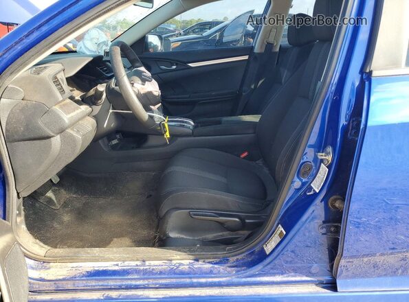 19XFC2F55GE052550 2016 HONDA CIVIC Blue Front interior view