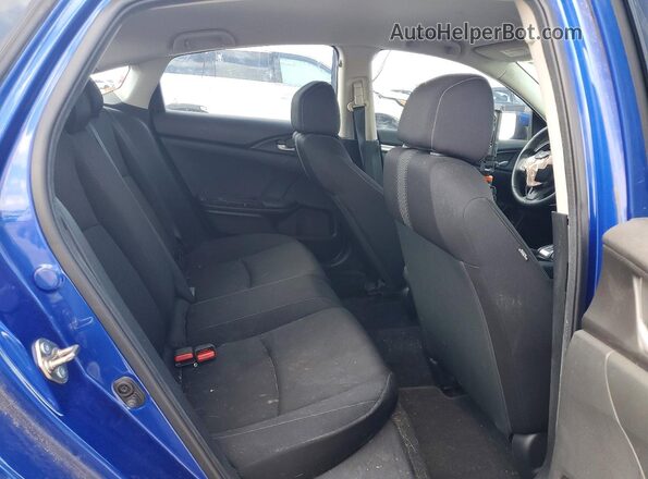 19XFC2F55GE052550 2016 HONDA CIVIC Blue Rear seats view