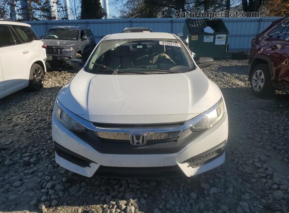 19XFC2F55GE059935 2016 HONDA CIVIC White Դիմացի տեսք