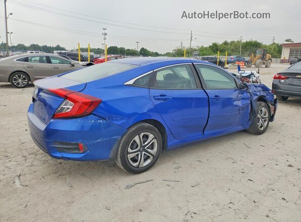 19XFC2F55GE074385 2016 HONDA CIVIC Blue Հետևի աջ