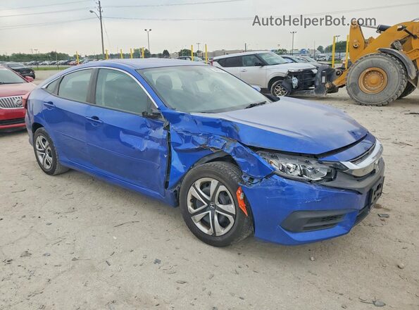 19XFC2F55GE074385 2016 HONDA CIVIC Blue Առջևի աջ