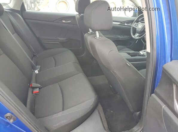 19XFC2F55GE074385 2016 HONDA CIVIC Blue Հետևի նստատեղերի տեսք