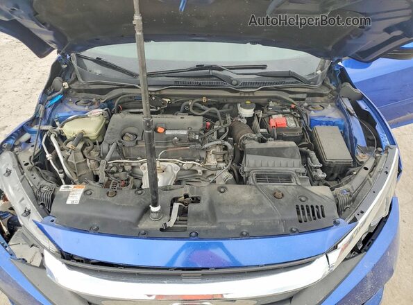 19XFC2F55GE074385 2016 HONDA CIVIC Blue Սալոնի հետևի տեսք