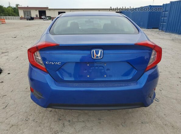 19XFC2F55GE074385 2016 HONDA CIVIC Blue Հետևի տեսք